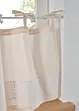 Tenda a vetro in cotone biologico con fantasia, bonprix
