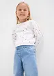 Jeans bootcut con cinta comoda, vita media, bonprix