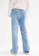Jeans bootcut con cinta comoda, vita media, bonprix