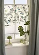 Tenda plissettata con stampa a foglie, bonprix