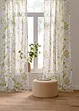 Tenda trasparente in fantasia floreale con poliestere riciclato (pacco da 1), bonprix