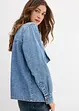 Camicia di jeans con fiocco, bonprix