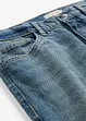 Jeans dal taglio dritto e morbido leggermente elasticizzati, vita alta, bonprix