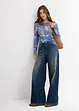 Maglia a maniche lunghe in mesh fine, bonprix