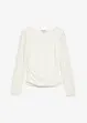 Maglia a maniche lunghe in pizzo, bonprix