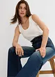 Jeans straight, vita alta, bonprix