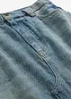 Gonna maxi di jeans, vita media, bonprix
