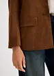 Blazer in similpelle scamosciata, bonprix