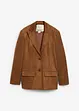 Blazer in similpelle scamosciata, bonprix