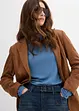 Jeans barrel con cintura, vita media, bonprix