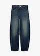 Jeans barrel con cintura, vita media, bonprix