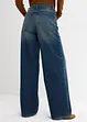 Jeans wide leg, vita alta, bonprix