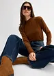 Jeans wide leg, vita alta, bonprix