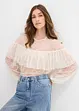 Blusa in pizzo, bonprix