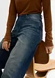 Jeans wide leg, vita alta, bonprix