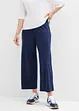 Pantaloni culotte con tasche e vita comoda, bonprix