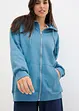 Felpa oversize con zip e cappuccio, bonprix