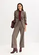 Blazer oversize a quadri, bonprix