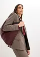 Blazer oversize a quadri, bonprix