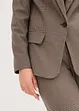 Blazer oversize a quadri, bonprix