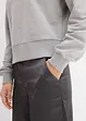 Felpa oversize con strass, bonprix