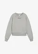 Felpa oversize con strass, bonprix