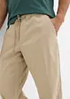 Pantaloni chino elasticizzati con elastico in vita relaxed fit, straight, bonprix
