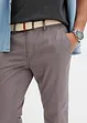 Pantaloni chino comodi in vita con cintura regular fit, straight, bonprix