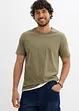 T-shirt in puro cotone biologico (pacco da 2), bonprix