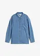 Camicia in jeans oversize in cotone biologico, bonprix