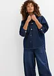 Giacca-camicia oversize in jeans di cotone biologico, bonprix