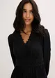 Abito lungo con pizzo, bonprix