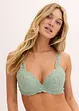 Reggiseno con coppe preformate e pizzo floreale, bonprix