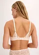 Reggiseno a triangolo con pizzo floreale, bonprix