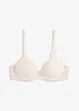 Reggiseno con coppe preformate ed effetto lucido, bonprix