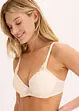 Reggiseno con coppe preformate ed effetto lucido, bonprix