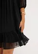Abito in jersey e mesh con fiocco, bonprix