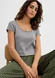 T-shirt in puro cotone, bonprix