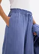 Pantaloni con elastico in vita in mussola leggera, bonprix
