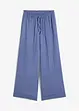 Pantaloni con elastico in vita in mussola leggera, bonprix