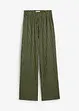 Pantaloni in jersey crêpe strutturato, bonprix