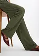 Pantaloni in jersey crêpe strutturato, bonprix