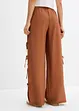 Pantaloni con elastico in vita e laccetti, bonprix