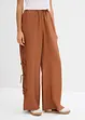 Pantaloni con elastico in vita e laccetti, bonprix