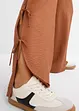 Pantaloni con elastico in vita e laccetti, bonprix