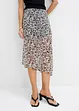 Gonna midi in fine chiffon, bonprix