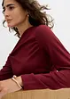 Maglia monospalla in crêpe strutturato, bonprix