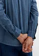 Camicia a maniche lunghe con effetto lavato, bonprix