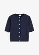 Cardigan in filato fine con maniche corte, bonprix