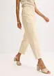 Pantaloni in satin tapered fit, bonprix